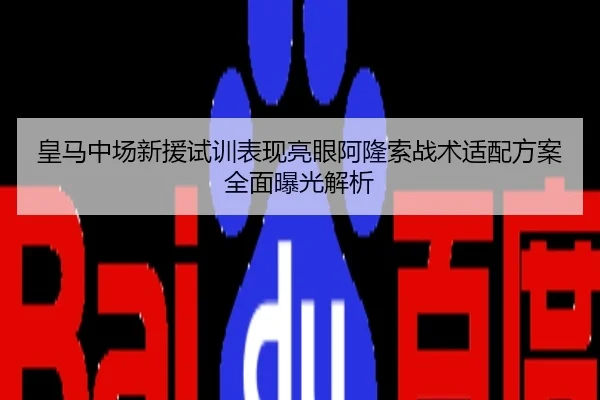 皇马中场新援试训表现亮眼阿隆索战术适配方案全面曝光解析